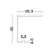 Veioza 9180724 Raccio Nova Luce, Modern, Led, Negru