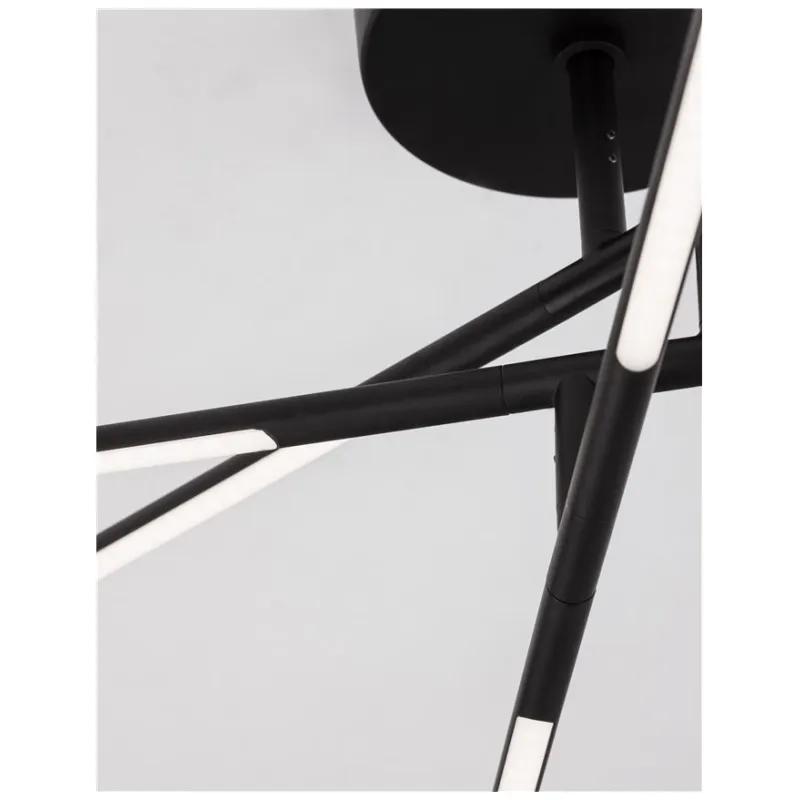 Lustra Plafon 9180761 Raccio Nova Luce, Modern, Led, Negru