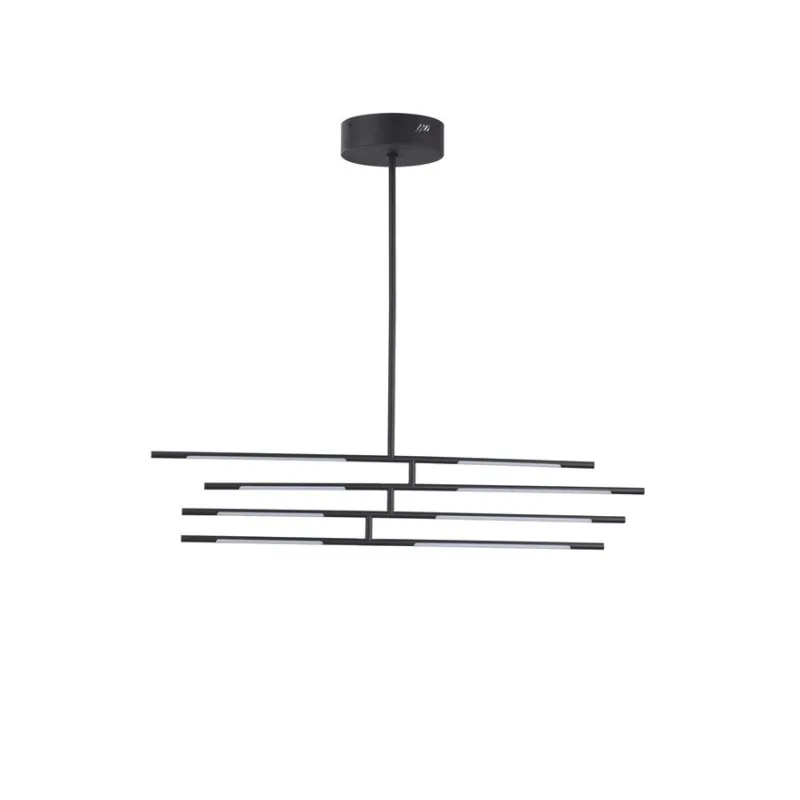 Lustra 9180780 Raccio Nova Luce, Modern, Led, Negru