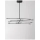 Lustra 9180780 Raccio Nova Luce, Modern, Led, Negru