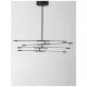 Lustra 9180780 Raccio Nova Luce, Modern, Led, Negru