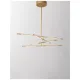 Lustra 9180781 Raccio Nova Luce, Modern, Led, Auriu