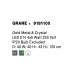 Candelabru 9181100 Grane Nova Luce, Clasic, E14, Auriu