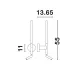 Aplica 9182811 Handy Nova Luce, Modern, Led, Negru