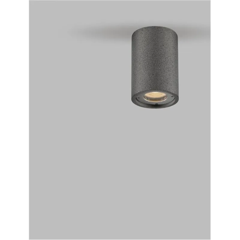 Plafoniera Exterior 9186181 Par Nova Luce, Natural, Gu10, Negru