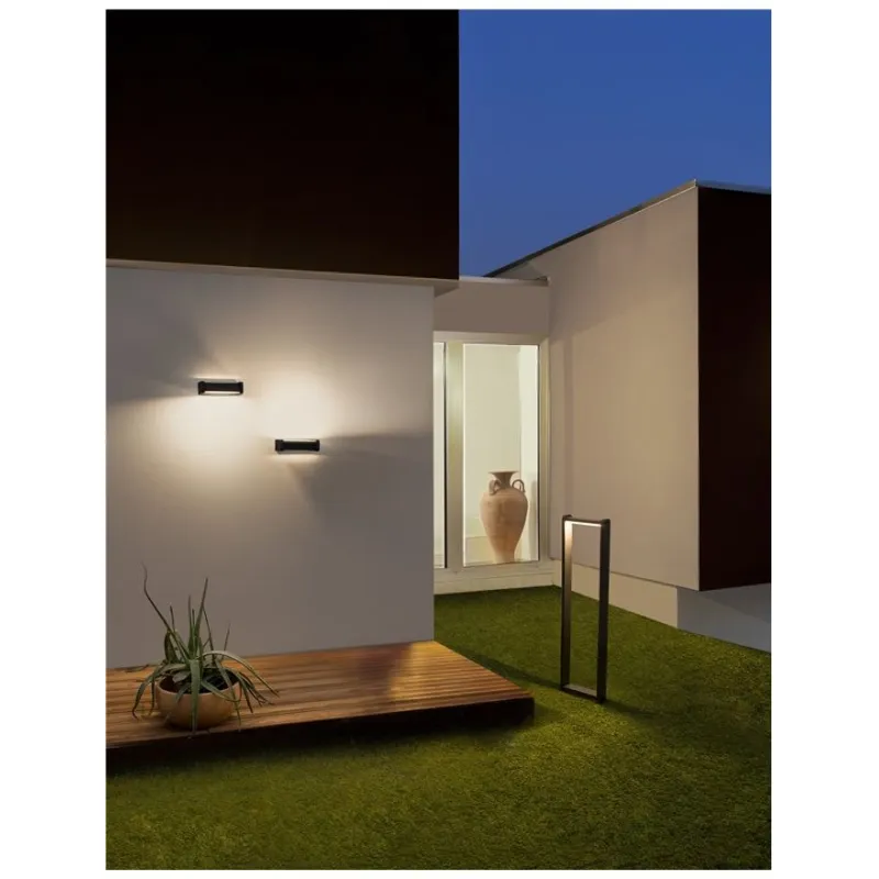 Aplica Exterior 9195062 Volvel Nova Luce, Modern, Led, Negru