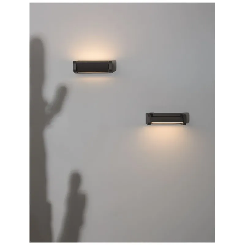 Aplica Exterior 9195062 Volvel Nova Luce, Modern, Led, Negru