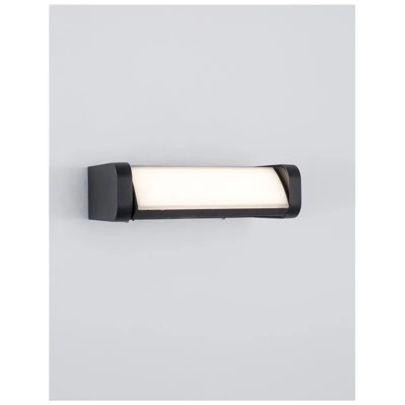 Aplica Exterior 9195062 Volvel Nova Luce, Modern, Led, Negru