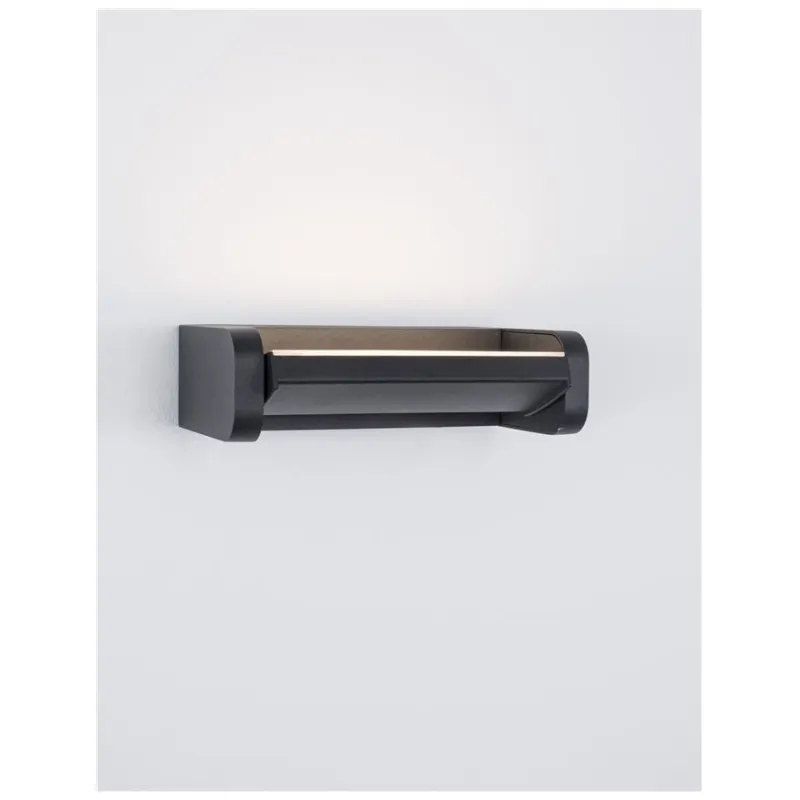Aplica Exterior 9195062 Volvel Nova Luce, Modern, Led, Negru