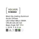 Aplica Exterior 9195062 Volvel Nova Luce, Modern, Led, Negru