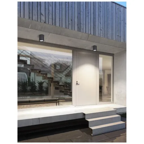 Plafoniera Exterior 9200611 Ceci Nova Luce, Modern, Led, Negru
