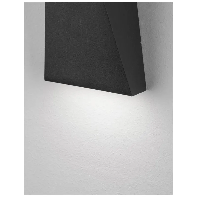 Aplica Exterior 9202262 Miley Nova Luce, Modern, Led, Negru