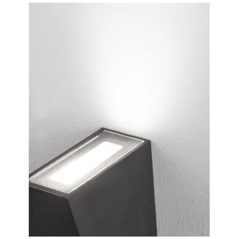 Aplica Exterior 9202262 Miley Nova Luce, Modern, Led, Negru