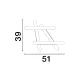 Plafoniera 9210920 Willow Nova Luce, Modern, Led, Alb