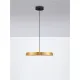 Lustra 9223416 Vetro Nova Luce, Modern, Led, Auriu