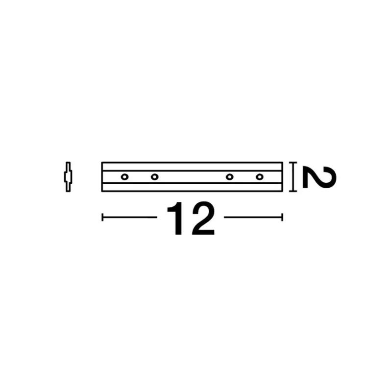 Șina Magnetică 9252010 Buxton Magnetic Nova Luce