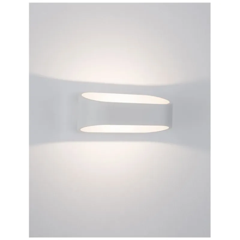 Aplica Exterior 9257871 Mile Nova Luce, Modern, Led, Alb