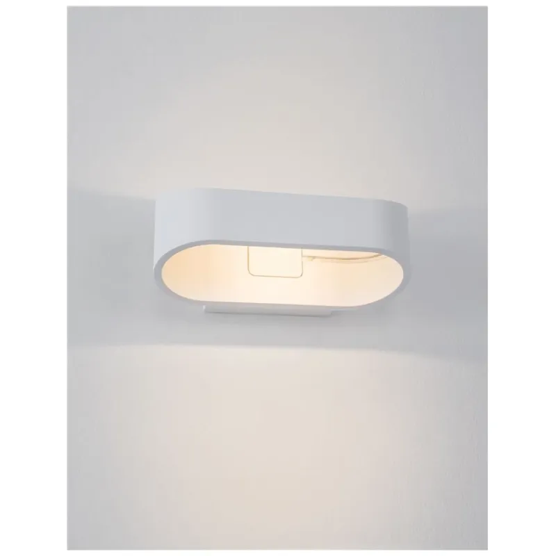 Aplica Exterior 9257871 Mile Nova Luce, Modern, Led, Alb
