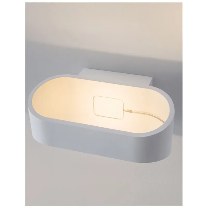 Aplica Exterior 9257871 Mile Nova Luce, Modern, Led, Alb