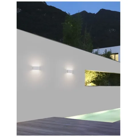 Aplica Exterior 9262111 Mile Nova Luce, Modern, Led, Alb