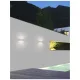 Aplica Exterior 9262111 Mile Nova Luce, Modern, Led, Alb
