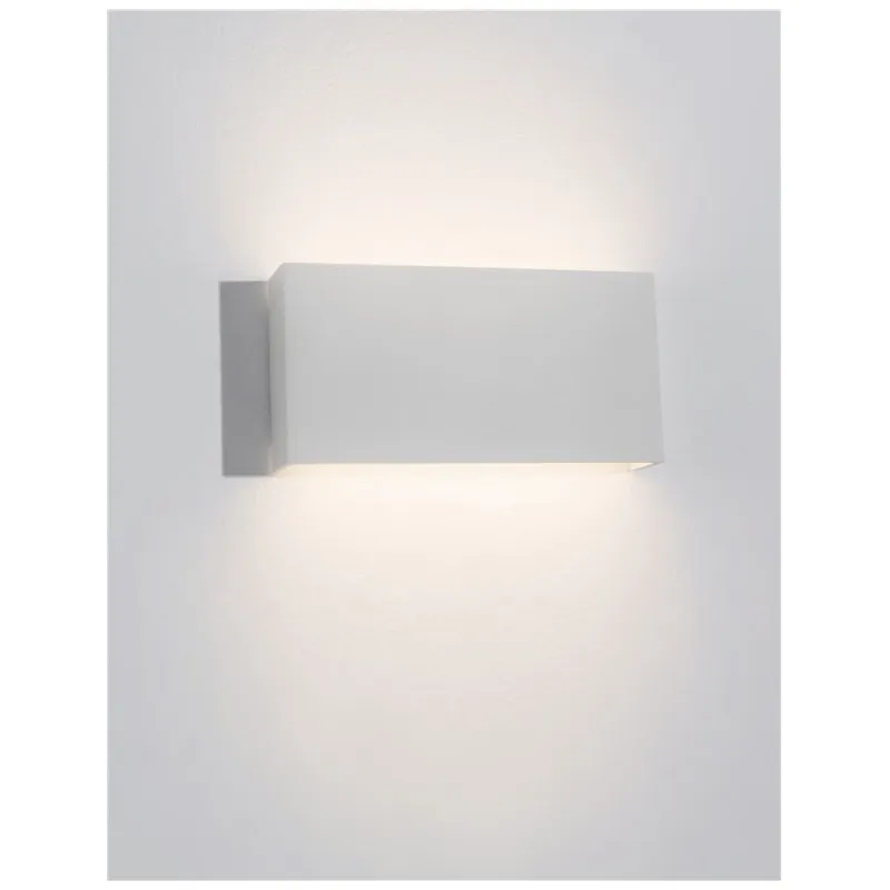 Aplica Exterior 9262111 Mile Nova Luce, Modern, Led, Alb