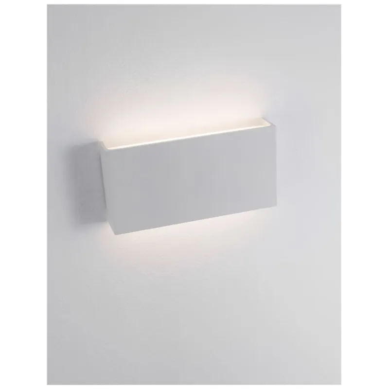 Aplica Exterior 9262111 Mile Nova Luce, Modern, Led, Alb