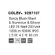 Aplica 9267107 Colby Nova Luce, Modern, Led, Negru