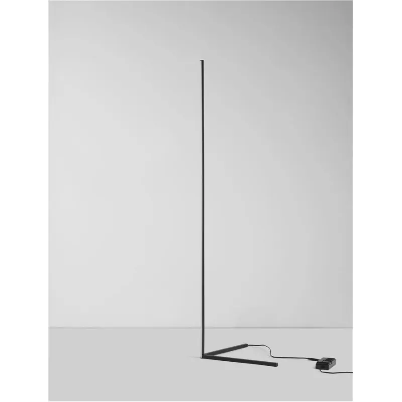 Lampadar 9267108 V-Line Nova Luce, Modern, Led, Negru