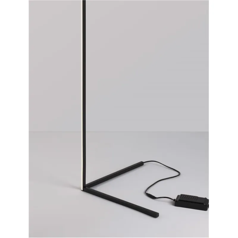 Lampadar 9267108 V-Line Nova Luce, Modern, Led, Negru
