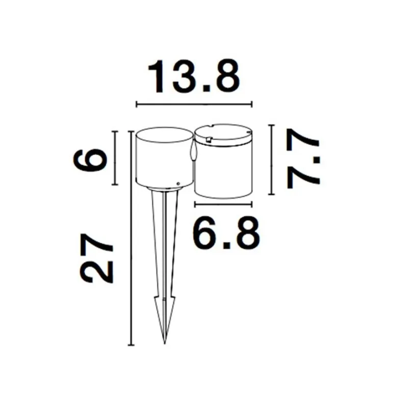 Difuzor 9279111 Focus Nova Luce, Gu10