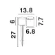 Difuzor 9279111 Focus Nova Luce, Gu10