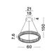 Candelabru 9333075 Aurelia Nova Luce, Clasic, Led, Auriu