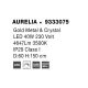 Candelabru 9333075 Aurelia Nova Luce, Clasic, Led, Auriu