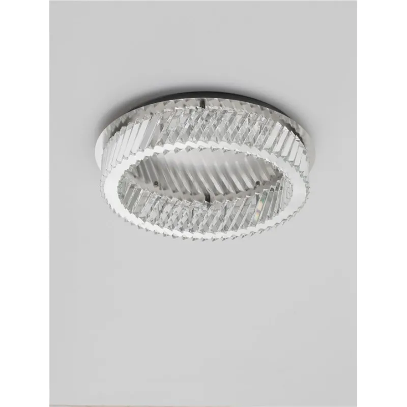 Candelabru 9333088 Arietta Nova Luce, Clasic, Led, Nichel