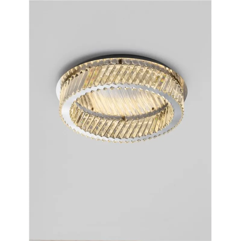 Candelabru 9333088 Arietta Nova Luce, Clasic, Led, Nichel