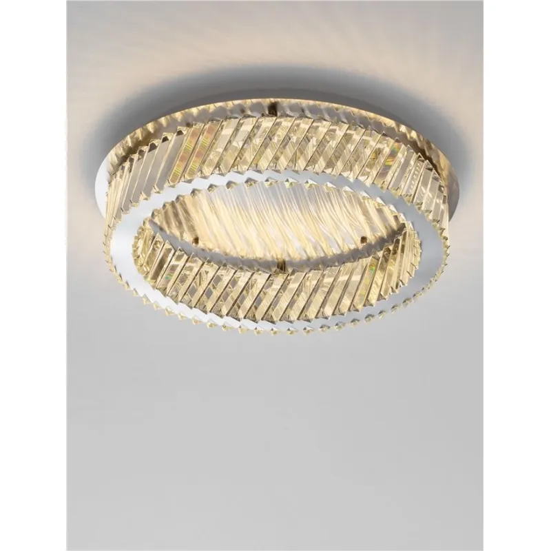 Candelabru 9333088 Arietta Nova Luce, Clasic, Led, Nichel