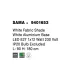 Lampadar 9401653 Sama Nova Luce, Modern, E27, Alb