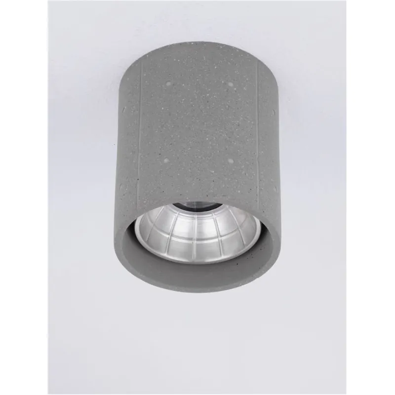 Plafoniera Exterior 9540227 Ritz Nova Luce, Natural, Led, Gri