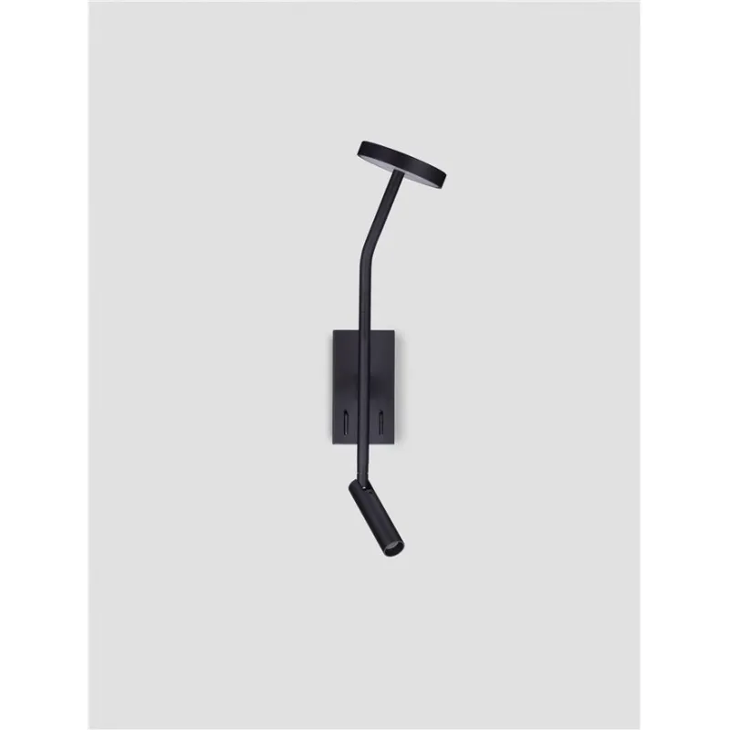 Aplica 9540250 Logos Nova Luce, Modern, Led, Negru