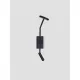 Aplica 9540250 Logos Nova Luce, Modern, Led, Negru