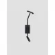 Aplica 9540250 Logos Nova Luce, Modern, Led, Negru