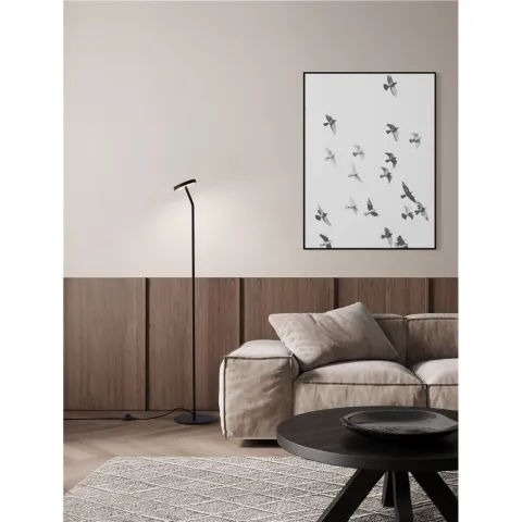 Lampadar 9540252 Logos Nova Luce, Modern, Led, Negru