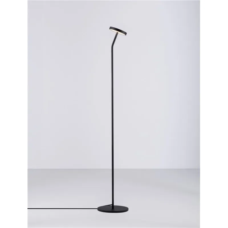 Lampadar 9540252 Logos Nova Luce, Modern, Led, Negru