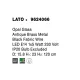 Pendul 9624066 Lato Nova Luce, Clasic, E14, Negru
