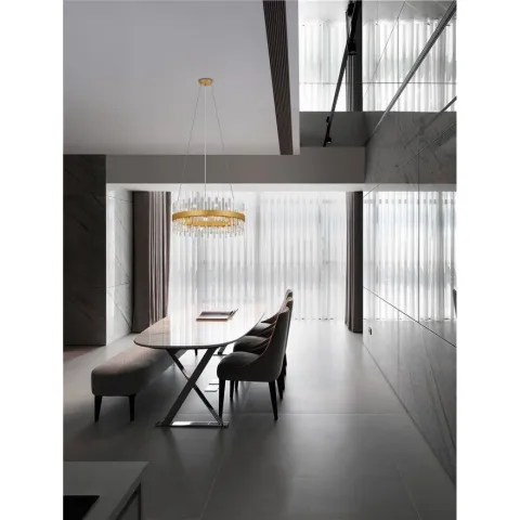 Candelabru 9695118 Crown Nova Luce, Clasic, G9, Auriu
