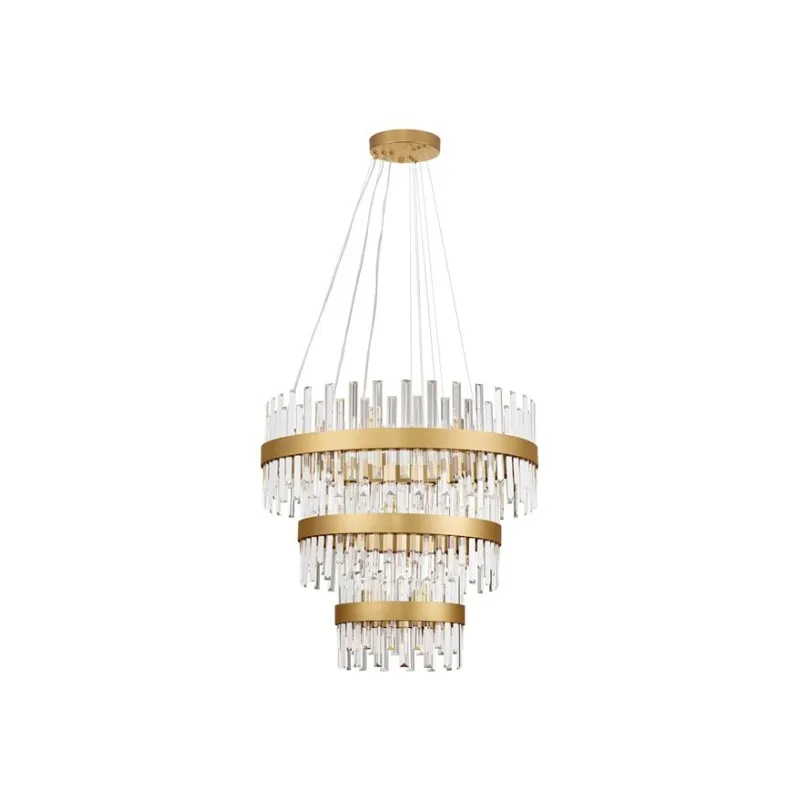 Candelabru 9695121 Crown Nova Luce, Clasic, G9, Auriu
