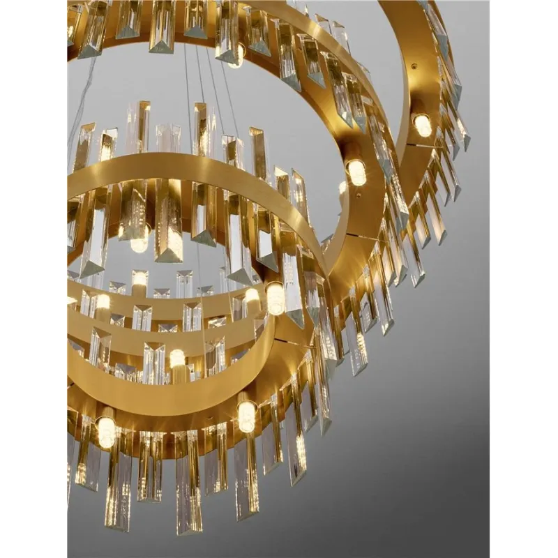Candelabru 9695121 Crown Nova Luce, Clasic, G9, Auriu
