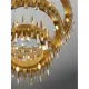 Candelabru 9695121 Crown Nova Luce, Clasic, G9, Auriu