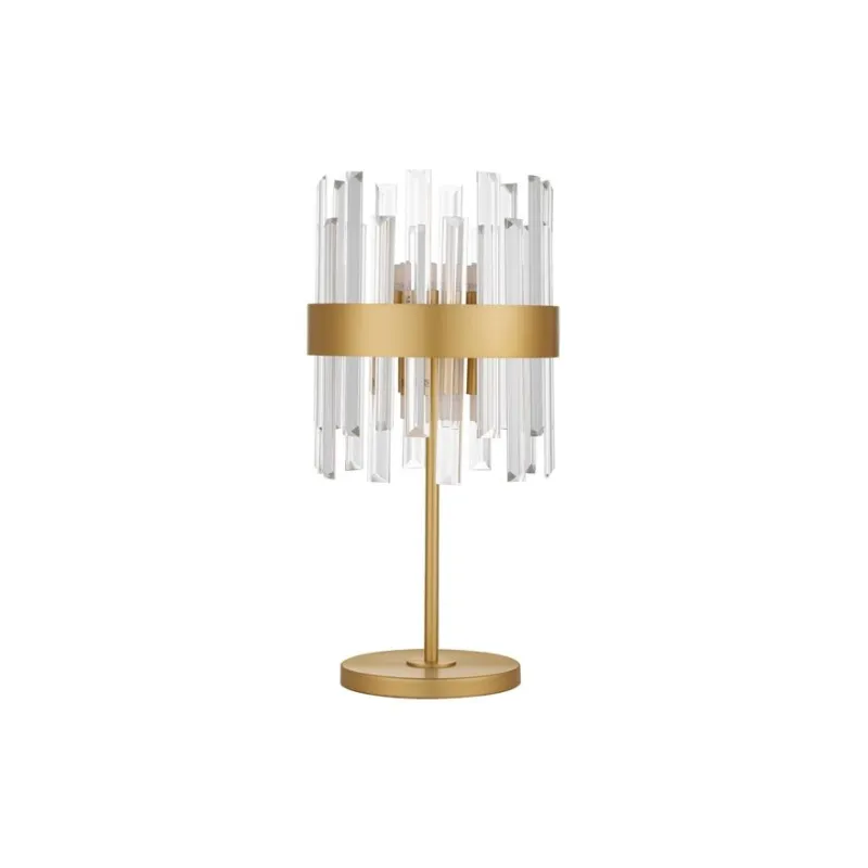 Veioza 9695122 Crown Nova Luce, Clasic, G9, Auriu